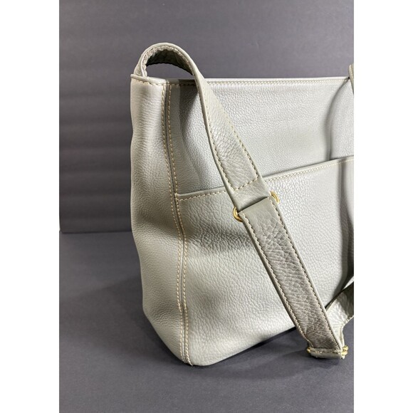 Coach 4920 Sonoma Shoulder Bag Leather Sage Green Vintage 1996 Natural Grain - Picture 9 of 16